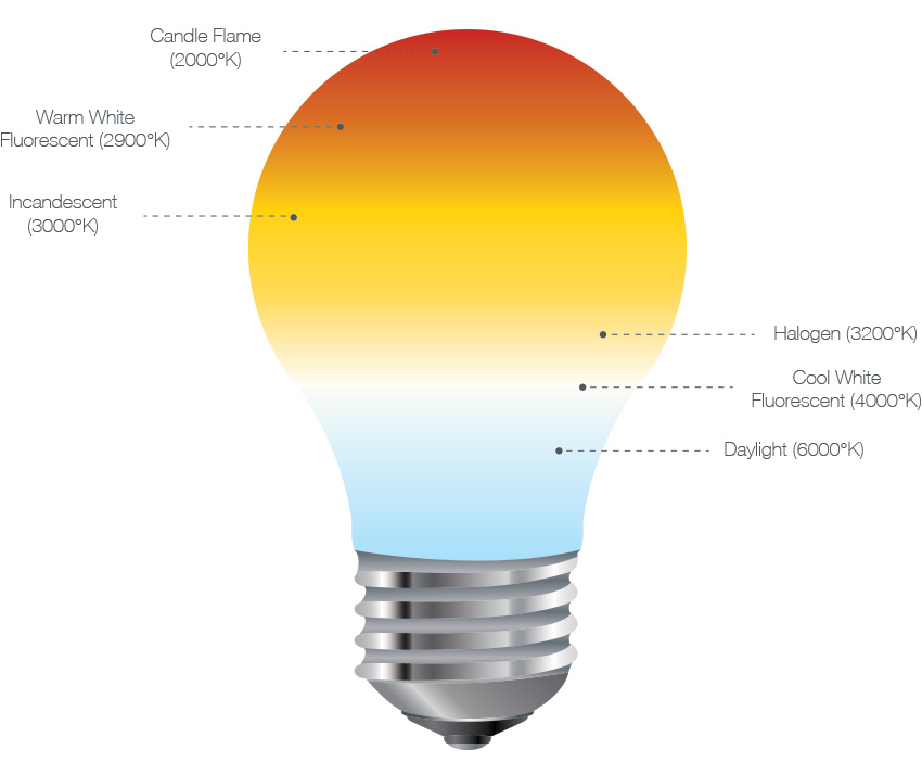 LED Bulb Color Temperature Guide